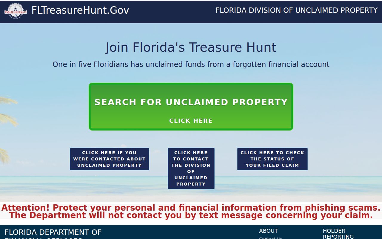 Clermont residents directory Florida unclaimed property search