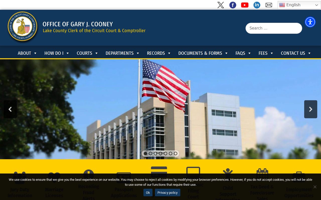 Clermont previous residents offline Lake County search form